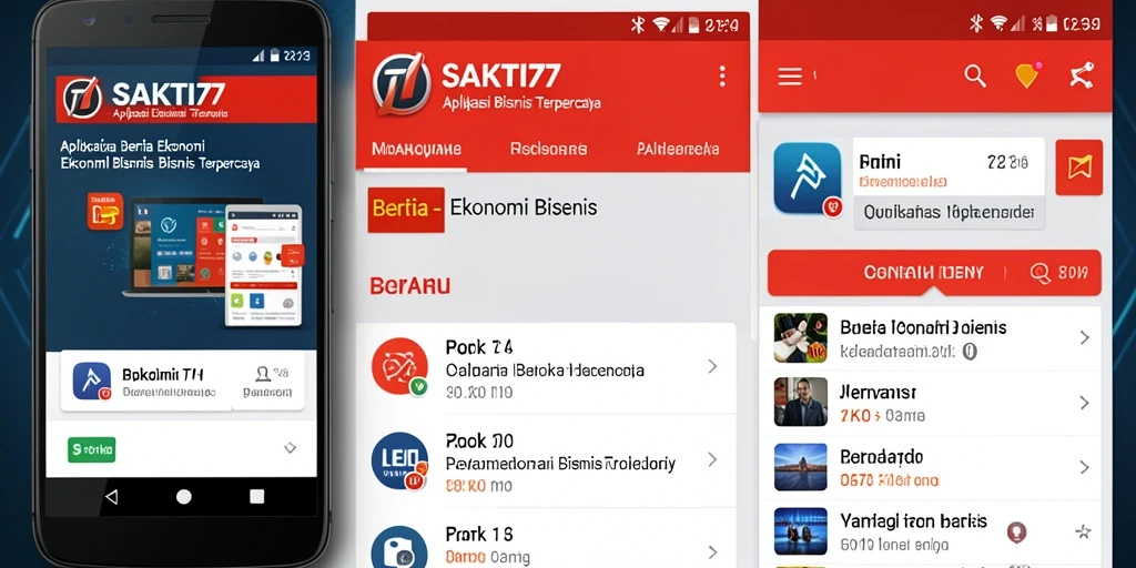 Antarmuka SAKTI77 menampilkan berita ekonomi terkini dan analisis bisnis.