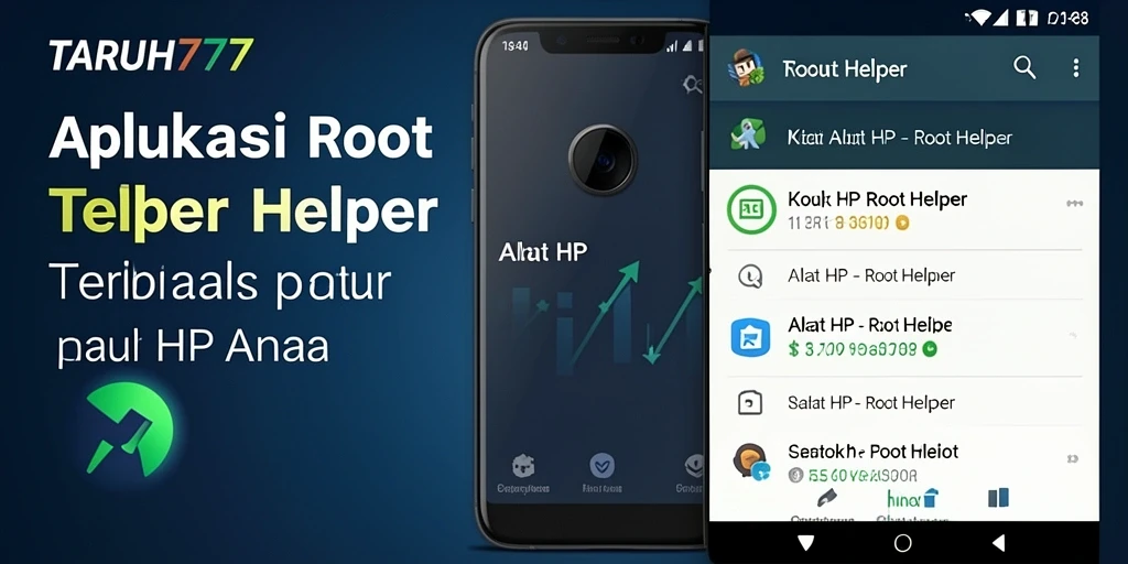 Antarmuka aplikasi TARUH777 yang intuitif dan mudah digunakan.